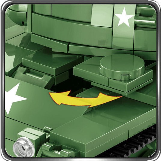 Cobi Τουβλάκια Vietnam M41A3 Walker Bulldog για 7+ Ετών 625τμχ