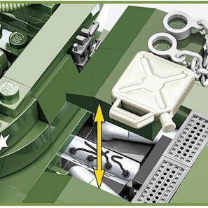 Cobi Τουβλάκια Historical Collection - H.M.C M8 Scott για 8+ Ετών 525τμχ