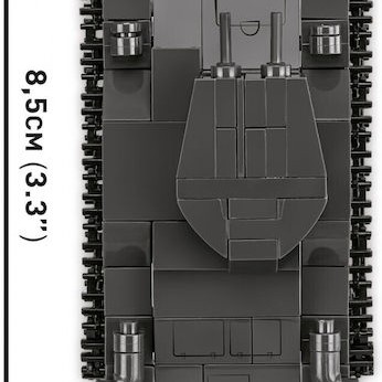Cobi Τουβλάκια Renault R35 - Valentine IX - Panzer I για 7+ Ετών 595τμχ