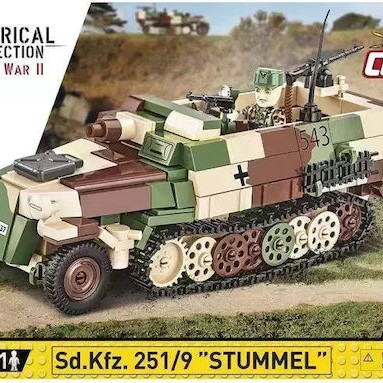 Cobi Τουβλάκια Historical Collection Wwii Sd.kfz. 251-9 Stummel για 7+ Ετών 485τμχ