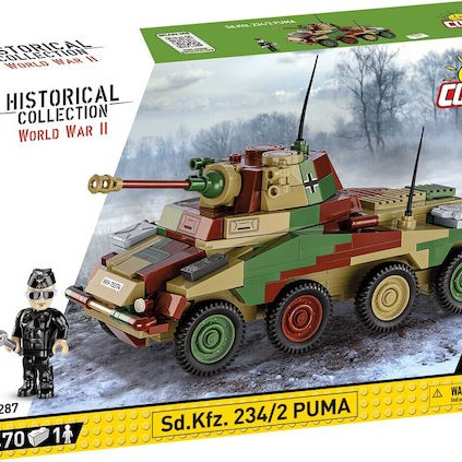 Cobi Τουβλάκια Historical Collection World War II Sd.Kfz.234-2 Puma για 7+ Ετών 470τμχ