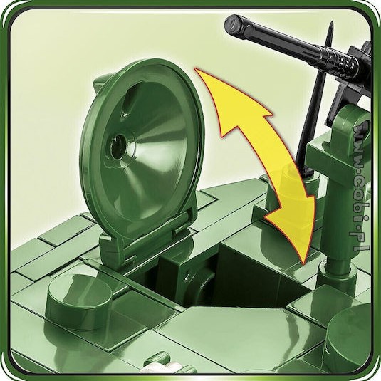 Cobi Τουβλάκια Sherman M4A3E2 Jumbo για 11+ Ετών 720τμχ