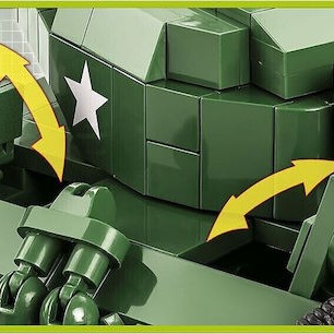 Cobi Τουβλάκια Sherman M4A3E2 Jumbo για 11+ Ετών 720τμχ