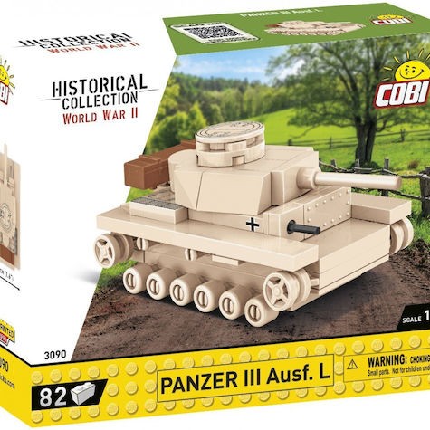 Cobi Τουβλάκια Panzer III Ausf.L για 6+ Ετών 82τμχ