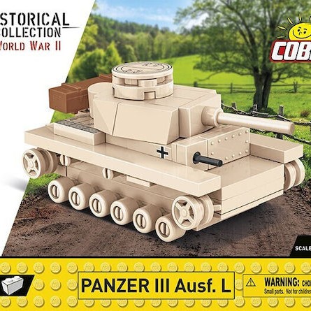 Cobi Τουβλάκια Panzer III Ausf.L για 6+ Ετών 82τμχ