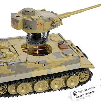 Cobi Τουβλάκια Panzer VI Tiger Νο131 για 7+ Ετών 1275τμχ
