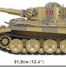 Cobi Τουβλάκια Panzer VI Tiger Νο131 για 7+ Ετών 1275τμχ