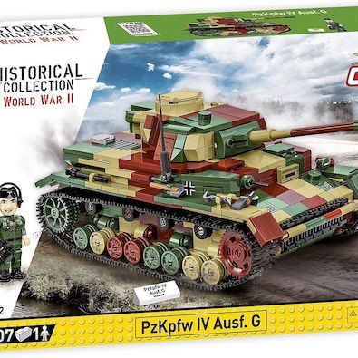 Cobi Τουβλάκια Wwii Pzkpfw Iv Ausf.g για 10+ Ετών 1107τμχ