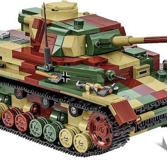 Cobi Τουβλάκια Wwii Pzkpfw Iv Ausf.g για 10+ Ετών 1107τμχ