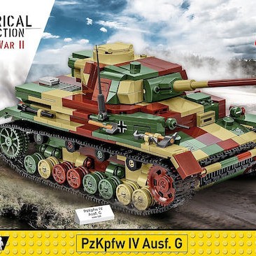 Cobi Τουβλάκια Wwii Pzkpfw Iv Ausf.g για 10+ Ετών 1107τμχ