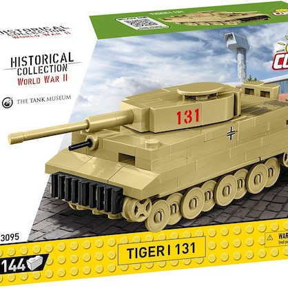 Cobi Τουβλάκια Tiger I 131 για 6+ Ετών 144τμχ
