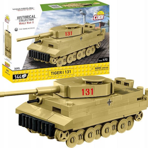 Cobi Τουβλάκια Tiger I 131 για 6+ Ετών 144τμχ