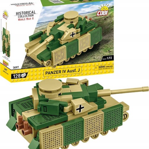 Cobi Τουβλάκια Panzer IV Ausf J για 6+ Ετών 128τμχ