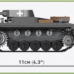 Cobi Τουβλάκια Historical Collection WWII Panzer II Ausf. A για 7+ Ετών 250τμχ
