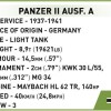 Cobi Τουβλάκια Historical Collection WWII Panzer II Ausf. A για 7+ Ετών 250τμχ