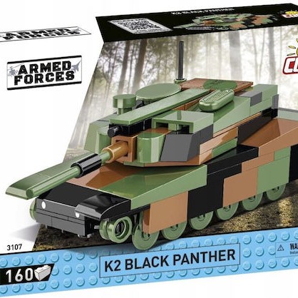 Cobi Τουβλάκια K2 Black Panther για 6+ Ετών 160τμχ