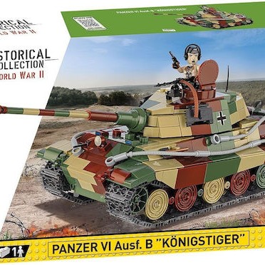 Cobi Τουβλάκια Panzer VI Ausf. B King Tiger για 9+ Ετών 802τμχ