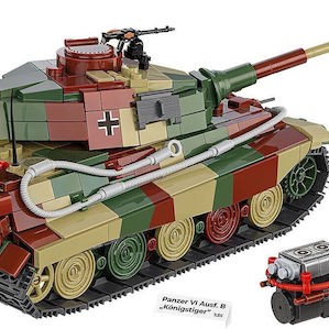 Cobi Τουβλάκια Panzer VI Ausf. B King Tiger για 9+ Ετών 802τμχ