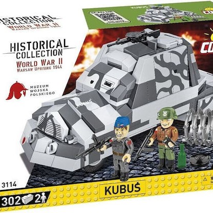 Cobi Τουβλάκια Armored Car Kubuś Warsaw Uprising 302τμχ