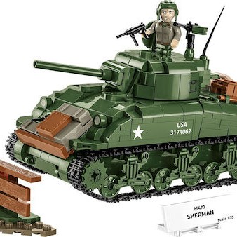Cobi Τουβλάκια M4a1 Sherman 663τμχ