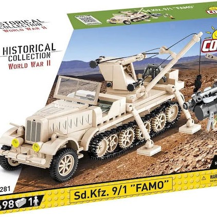 Cobi Τουβλάκια Historical Collection Wwii Sd.kfz. 9-1 Famo για 7+ Ετών 502τμχ