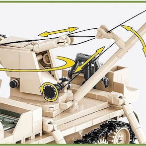 Cobi Τουβλάκια Historical Collection Wwii Sd.kfz. 9-1 Famo για 7+ Ετών 502τμχ