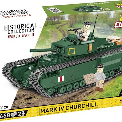 Cobi Τουβλάκια Mark Iv Churchuill 668τμχ