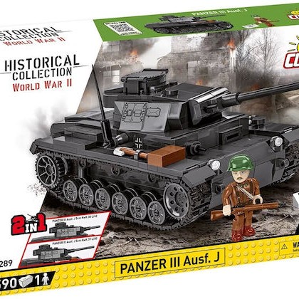 Cobi Τουβλάκια Historical Collection Wwii Panzer Ii Ausf.j για 7+ Ετών 590τμχ
