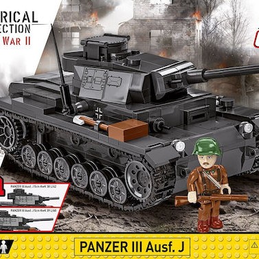 Cobi Τουβλάκια Historical Collection Wwii Panzer Ii Ausf.j για 7+ Ετών 590τμχ