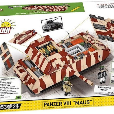 Cobi Τουβλάκια Panzer VIII Maus 1353τμχ