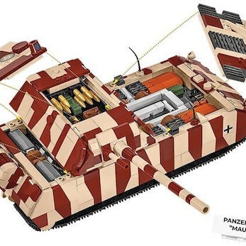 Cobi Τουβλάκια Panzer VIII Maus 1353τμχ
