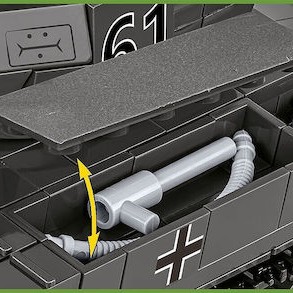 Cobi Τουβλάκια Tank Panzerkampfwagen Ii 813τμχ