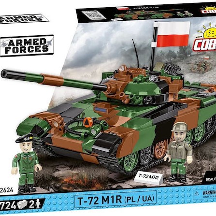Cobi Τουβλάκια T-72M1R (PL/UA) για 9+ Ετών 724τμχ