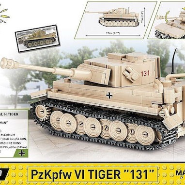 Cobi PzKpfw VI Tiger 131 1:48