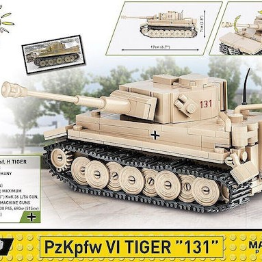 Cobi PzKpfw VI Tiger 131 1:48