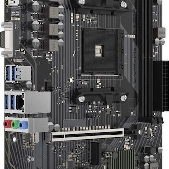 Sapphire A520M-E Motherboard Micro ATX με AMD AM4 Socket 52119-04-40G