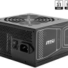 MSI MAG A850GN PCIE5 850W Μαύρο Τροφοδοτικό Υπολογιστή Full Modular 80 Plus Gold