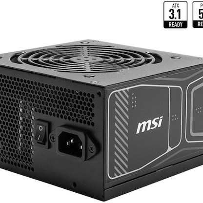 MSI MAG A850GN PCIE5 850W Μαύρο Τροφοδοτικό Υπολογιστή Full Modular 80 Plus Gold