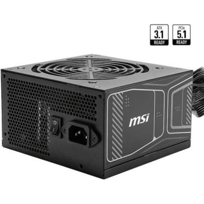MSI MAG A850GN PCIE5 850W Μαύρο Τροφοδοτικό Υπολογιστή Full Modular 80 Plus Gold