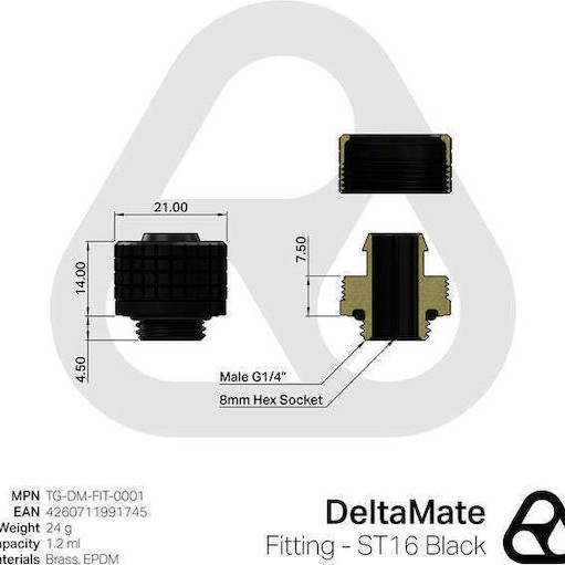 Thermal Grizzly Μαύρο