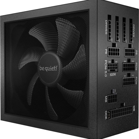 Be Quiet Dark Power 13 1000W Μαύρο Τροφοδοτικό Υπολογιστή Full Modular 80 Plus Titanium