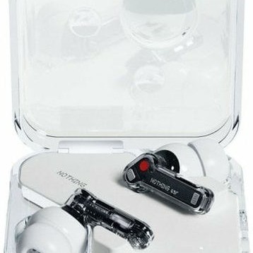 Nothing Ear In-ear Bluetooth Handsfree Ακουστικά με Αντοχή στον Ιδρώτα και Θήκη Φόρτισης Λευκά