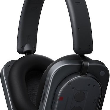 Nothing (1) Ασύρματα / Ενσύρματα Over Ear Ακουστικά με 80 ώρες Λειτουργίας και Quick Charge Μαύρα