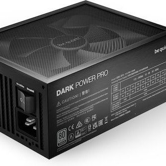 Be Quiet Dark Power Pro 13 1300W Μαύρο Τροφοδοτικό Υπολογιστή Full Modular 80 Plus Titanium