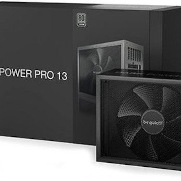 Be Quiet Dark Power Pro 13 1600W Μαύρο Τροφοδοτικό Υπολογιστή Full Modular 80 Plus Titanium