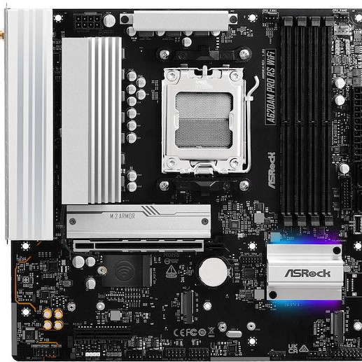 ASRock A620AM Pro RS Motherboard Micro ATX με AMD AM5 Socket 90-MXBSV0-A0UAYZ