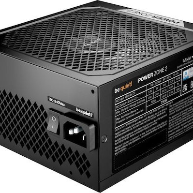 Be Quiet Power Zone 2 750W Μαύρο Τροφοδοτικό Υπολογιστή Full Modular 80 Plus Platinum
