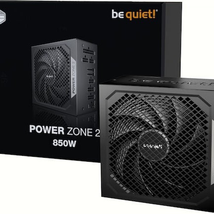 Be Quiet Power Zone 2 850W Μαύρο Τροφοδοτικό Υπολογιστή Full Modular 80 Plus Platinum
