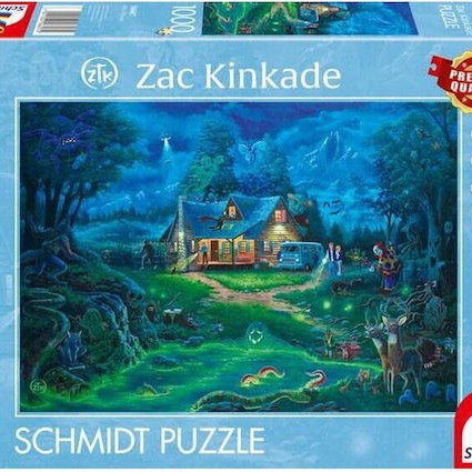 Haunted House, Zac Kinkade Puzzle 2D 1000pcs