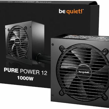 Be Quiet Pure Power BP005EU 1000W Μαύρο Τροφοδοτικό Υπολογιστή Full Wired 80 Plus Gold